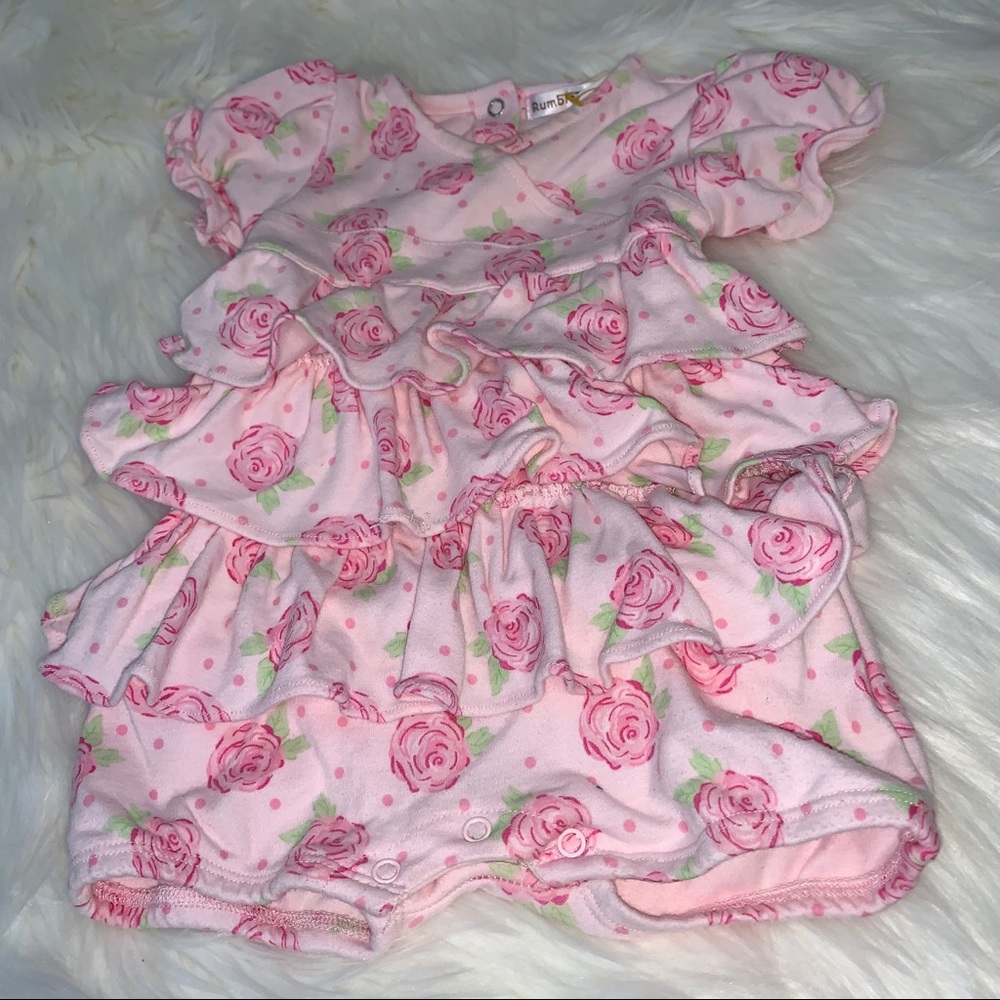Rumble Tumble floral romper - 9 months